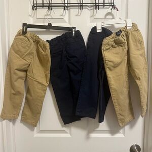 The Children's Place Navy and Tan Casual Pants